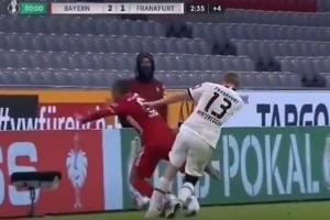 董路晒昔日蒂亚戈撞广告牌视频：这个更近动作更大！裁判怎么判？