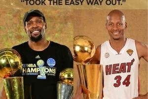 皮尔斯：雷-阿伦和杜兰特都去了刚击败他们的球队 这是批评的来源