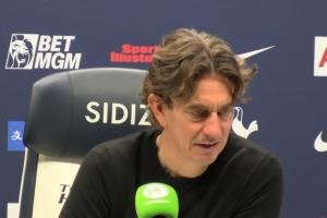  弗兰克:对阵状态正佳的曼联我们表现出色 很明显他们本赛季进步了