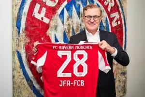  拜仁官方：拜仁慕尼黑与日足协扩大合作关系